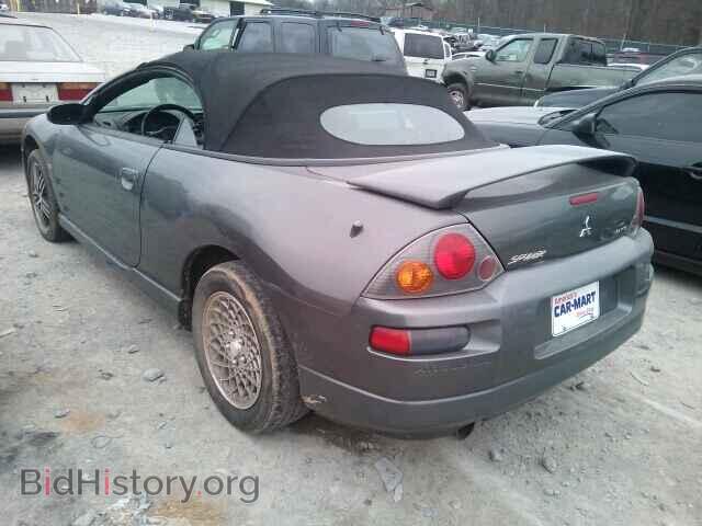 2003 MITSUBISHI ECLIPSE - VIN: 4A3AE75H33E171410 - Фото 3