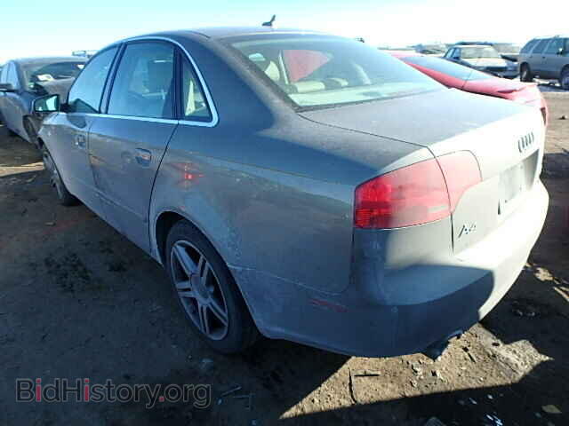 2007 AUDI A4 - VIN: WAUDF78E87A065463 - Фото 3