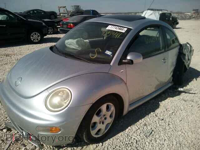 2003 VOLKSWAGEN BEETLE - VIN: 3VWCK21C23M425441 - Фото 2