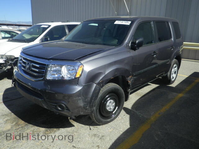 2014 HONDA PILOT - VIN: 5FNYF3H26EB003468 - Фото 2