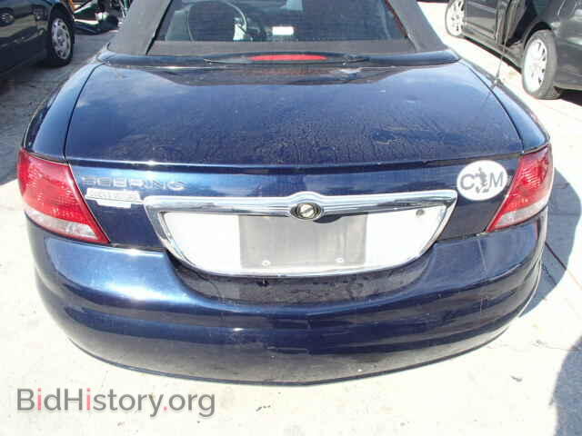 2006 CHRYSLER SEBRING - VIN: 1C3EL45R86N247939 - Фото 9