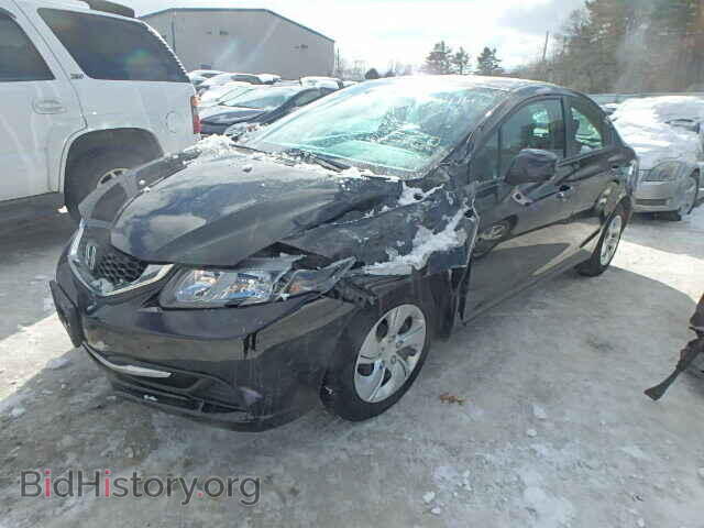 2013 HONDA CIVIC - VIN: 2HGFB2F59DH594965 - Фото 2