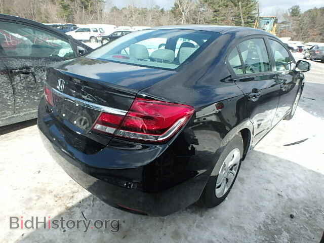2013 HONDA CIVIC - VIN: 2HGFB2F59DH594965 - Фото 4
