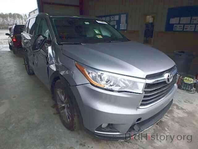 Фотография 5TDJKRFH4ES061162 - TOYOTA HIGHLANDER 2014