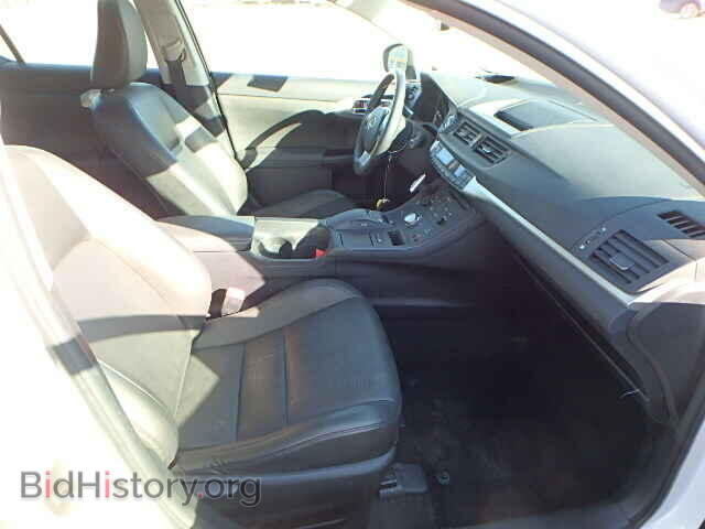 2012 LEXUS CT 200 - VIN: JTHKD5BH5C2077256 - Фото 5