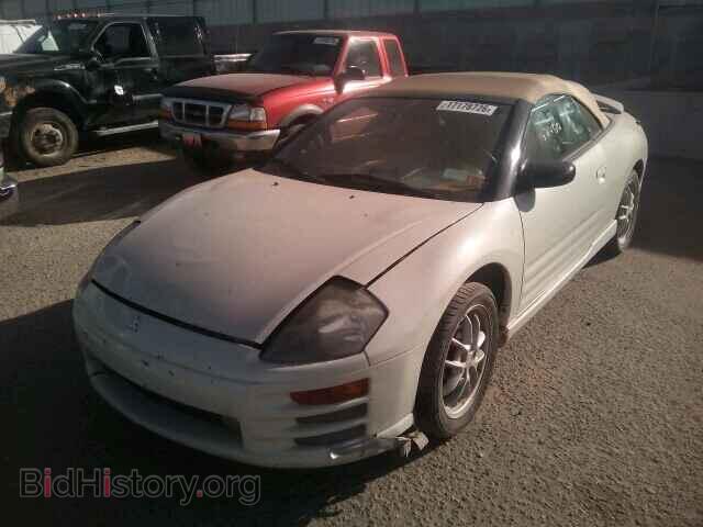 2002 MITSUBISHI ECLIPSE - VIN: 4A3AE85HX2E071826 - Photo 2