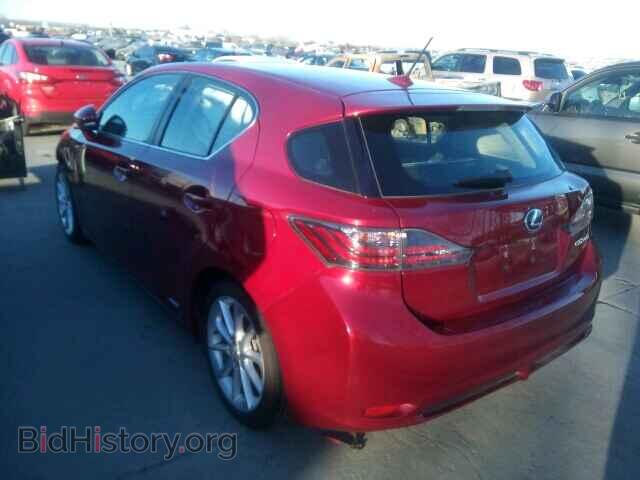 2012 LEXUS CT 200 - VIN: JTHKD5BH0C2079836 - Фото 3