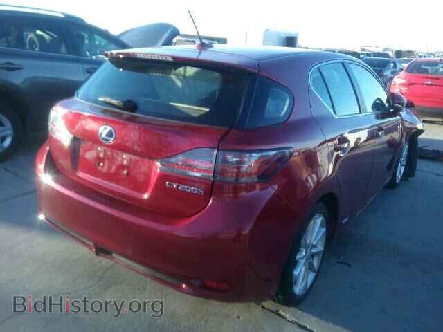 2012 LEXUS CT 200 - VIN: JTHKD5BH0C2079836 - Фото 4