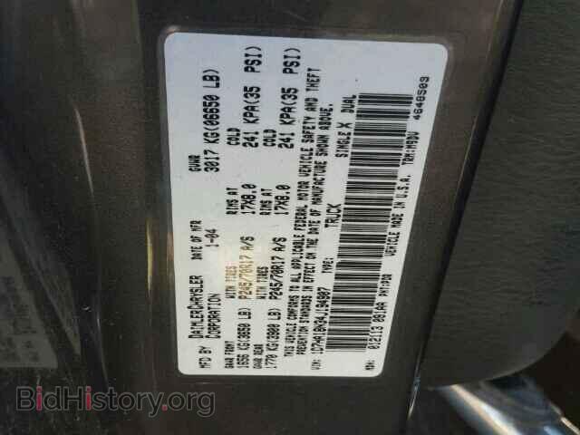 2004 DODGE RAM 1500 - VIN: 1D7HA18N34J194907 - Фото 9