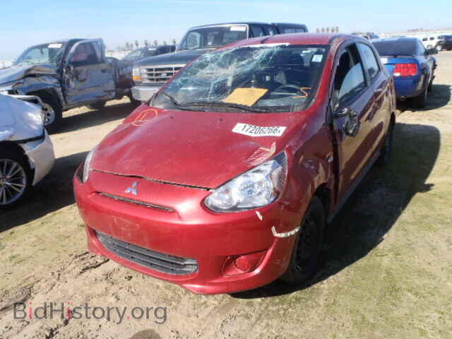 2014 MITSUBISHI MIRAGE - VIN: ML32A3HJ4EH011003 - Фото 2
