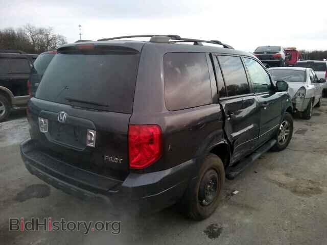 2005 HONDA PILOT - VIN: 2HKYF18585H538382 - Фото 4