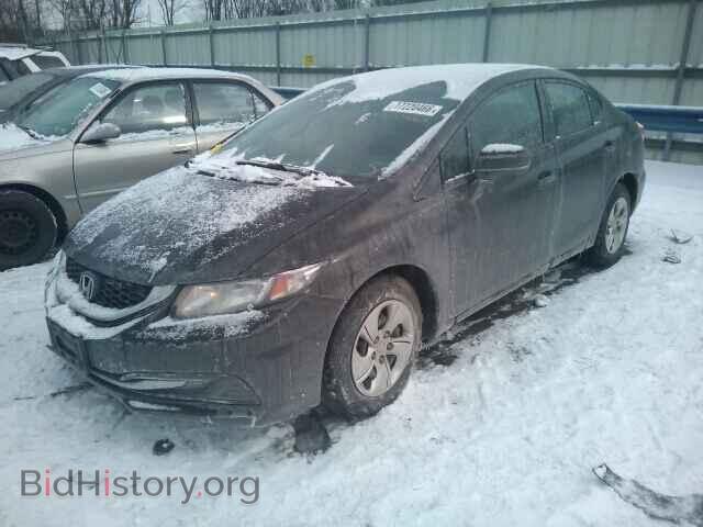 2014 HONDA CIVIC - VIN: 2HGFB2F55EH511467 - Фото 2