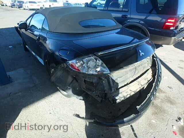 2007 MITSUBISHI ECLIPSE - VIN: 4A3AL25F67E005461 - Фото 3