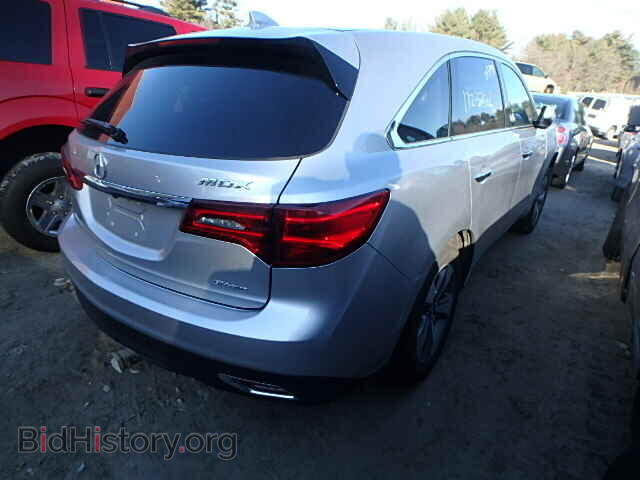 2014 ACURA MDX - VIN: 5FRYD4H22EB007284 - Фото 4