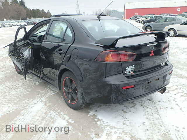 2008 MITSUBISHI LANCER - VIN: JA3AU26U38U606202 - Фото 3