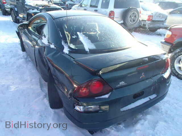 2001 MITSUBISHI ECLIPSE - VIN: 4A3AC34G61E035096 - Фото 3