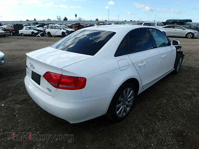 2012 AUDI A4 - VIN: WAUBFAFL5CA055358 - Фото 4