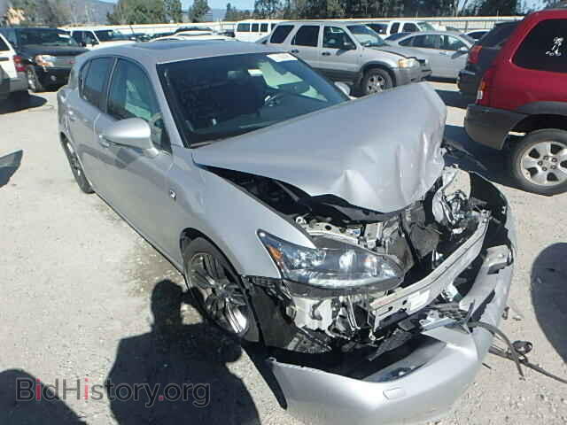 Фотография JTHKD5BH5C2051918 - LEXUS CT 200 2012