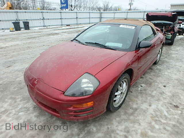 2001 MITSUBISHI ECLIPSE - VIN: 4A3AE85H11E230165 - Photo 2