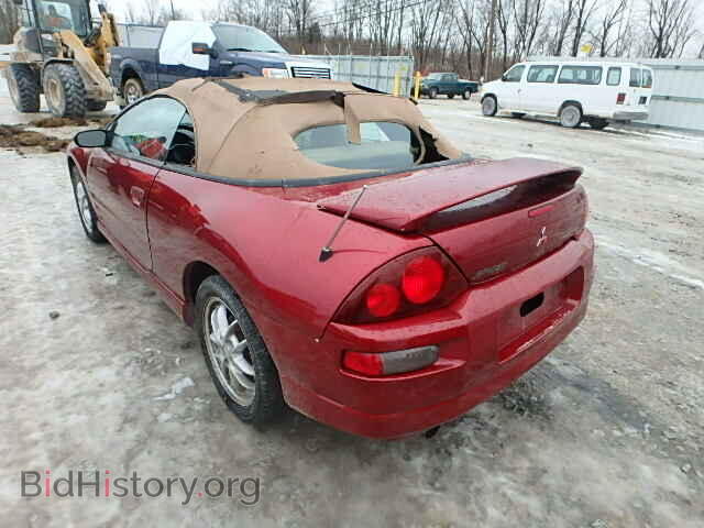 2001 MITSUBISHI ECLIPSE - VIN: 4A3AE85H11E230165 - Photo 3