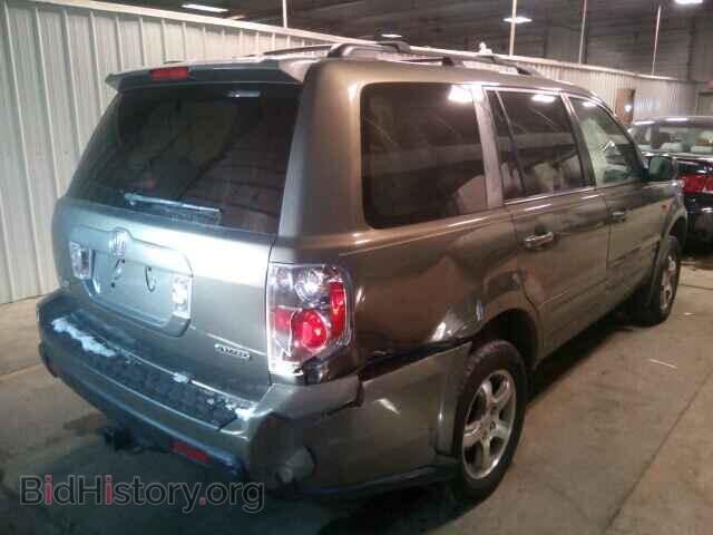 2007 HONDA PILOT - VIN: 2HKYF18457H516267 - Фото 4