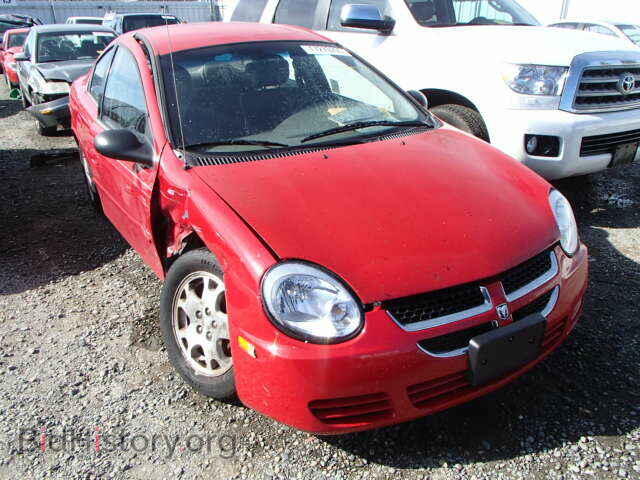 Фотография 1B3ES56CX4D603360 - DODGE NEON 2004