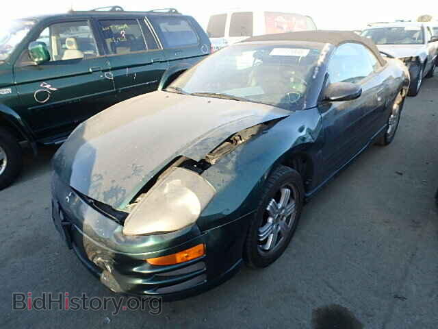 2002 MITSUBISHI ECLIPSE - VIN: 4A3AE85H72E081181 - Фото 2
