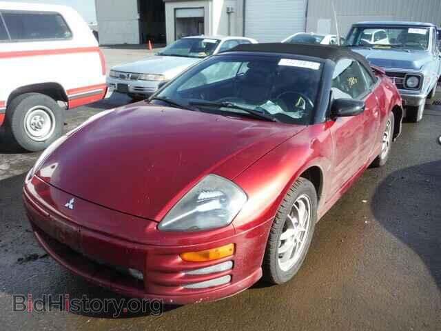 2002 MITSUBISHI ECLIPSE - VIN: 4A3AE85H32E049988 - Фото 2