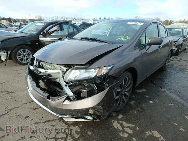 2014 HONDA CIVIC - VIN: 2HGFB2F91EH558045 - Фото 2