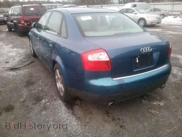 2002 AUDI A4 - VIN: WAULC68E12A314189 - Фото 3