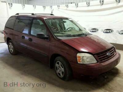 2006 Ford FREESTAR Freestar S, бордовый — VIN 2FMDA51626BA45510, Copart