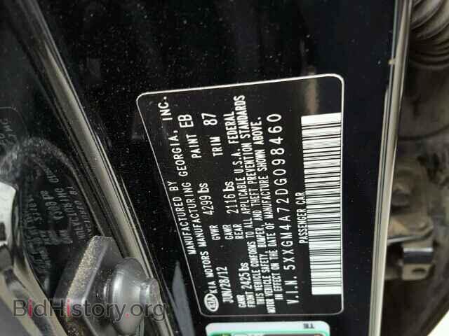 2013 KIA OPTIMA - VIN: 5XXGM4A72DG098460 - Photo 10