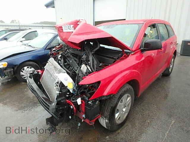 2012 DODGE JOURNEY - VIN: 3C4PDCAB6CT362748 - Фото 2