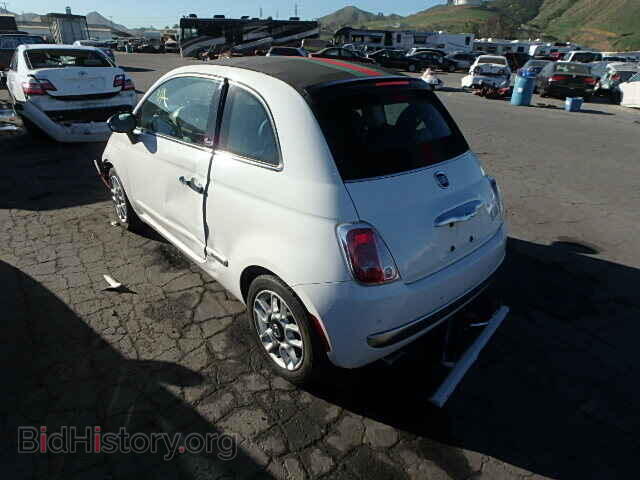 2012 FIAT 500 - VIN: 3C3CFFER3CT146295 - Фото 3