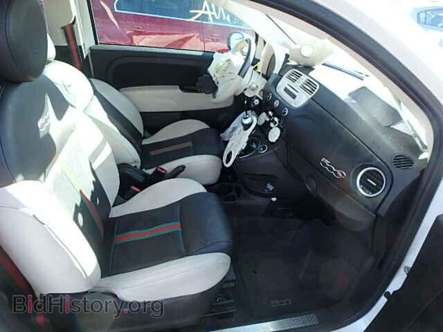 2012 FIAT 500 - VIN: 3C3CFFER3CT146295 - Фото 5
