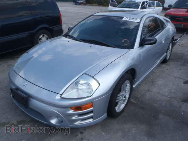 2004 MITSUBISHI ECLIPSE - VIN: 4A3AC84HX4E037945 - Фото 2