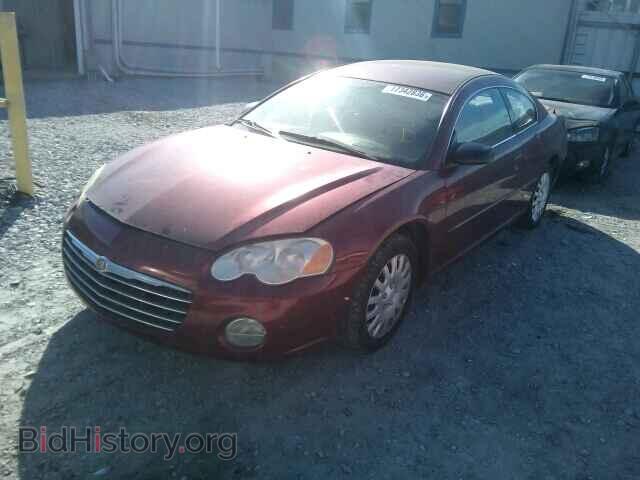 2004 CHRYSLER SEBRING - VIN: 4C3AG42GX4E084647 - Photo 2