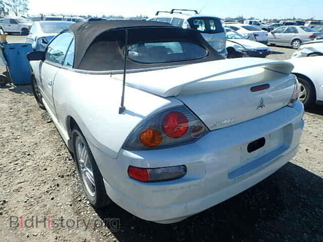 2003 MITSUBISHI ECLIPSE - VIN: 4A3AE55H23E024421 - Фото 3