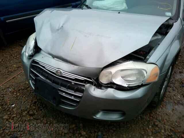 2004 CHRYSLER SEBRING - VIN: 1C3EL46X64N374909 - Фото 9