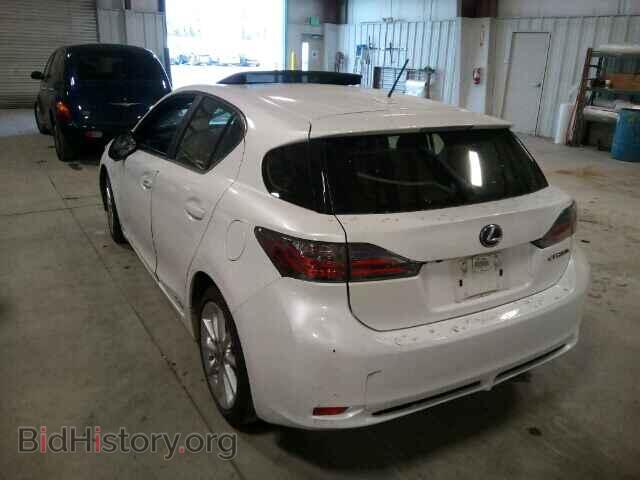 2012 LEXUS CT 200 - VIN: JTHKD5BH5C2110126 - Фото 3