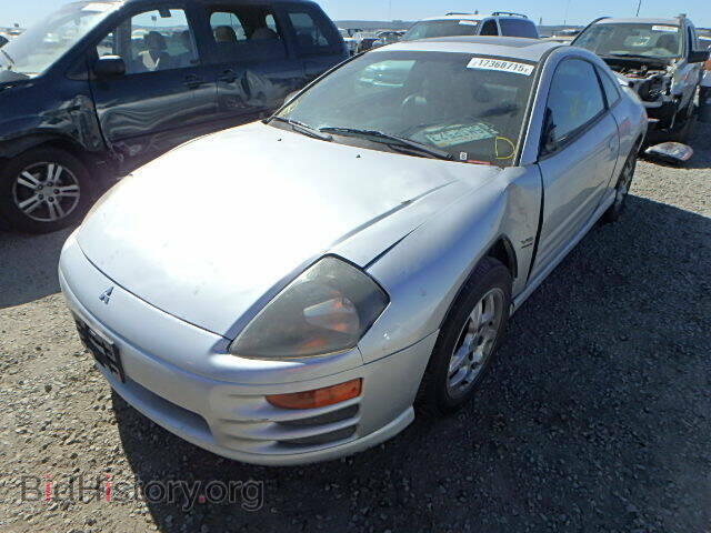 2002 MITSUBISHI ECLIPSE - VIN: 4A3AC84H22E089633 - Фото 2