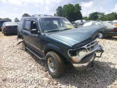 1997 Ford EXPLORER, green — VIN 1FMDU34EXVUB40436, Copart