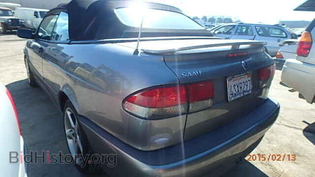 2001 SAAB 9 3 - VIN: YS3DP75G117013904 - Фото 3