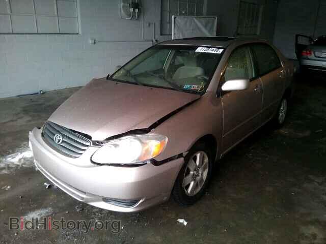 2003 TOYOTA COROLLA - VIN: 2T1BR32E83C000749 - Фото 2