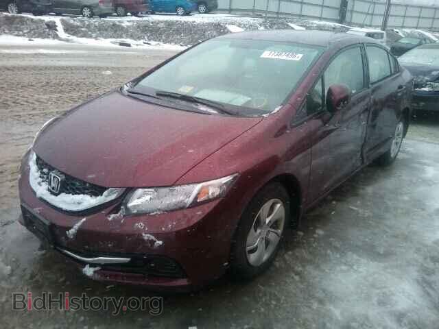 2013 HONDA CIVIC - VIN: 2HGFB2F58DH599655 - Фото 2