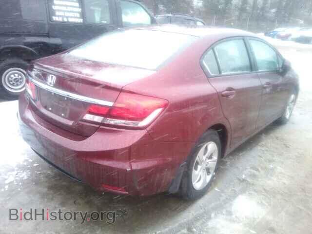 2013 HONDA CIVIC - VIN: 2HGFB2F58DH599655 - Фото 4