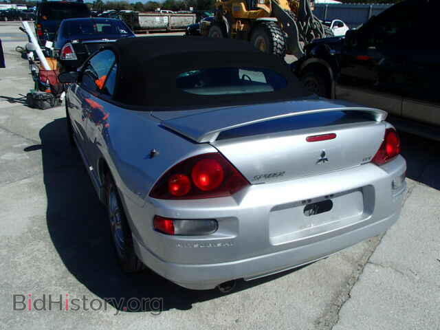 2002 MITSUBISHI ECLIPSE - VIN: 4A3AE85H92E069503 - Фото 3