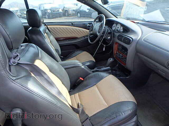 1999 CHRYSLER SEBRING - VIN: 3C3EL55H9XT585686 - Фото 5