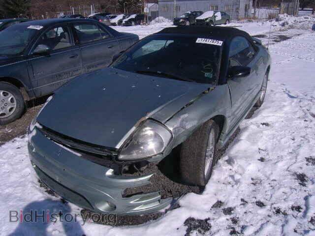 2003 MITSUBISHI ECLIPSE - VIN: 4A3AE55H43E065147 - Фото 2