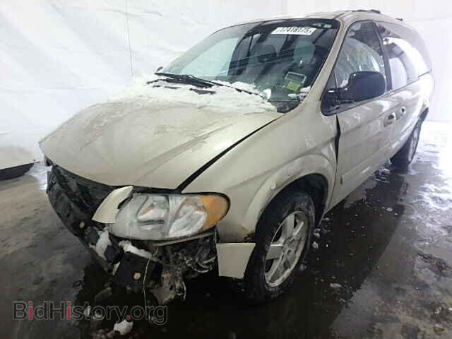 2007 DODGE CARAVAN - VIN: 2D8GP44L07R186663 - Фото 2